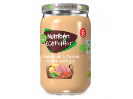 Imagen del producto Nutribén Ecopotitos verduras de la huerta con pollo de corral y omega3 
235gr